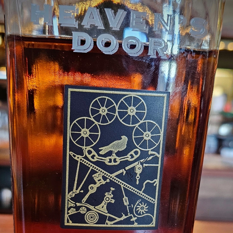 Heaven's Door Single Barrel Cask Strength finished In Irish whiskey casks, The Explorium Brewpub