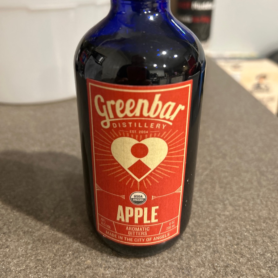 Greenbar Apple Aromatic Bitters