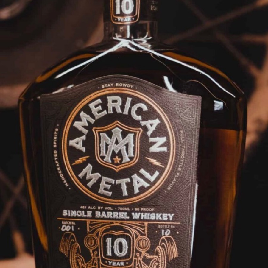 American Metal 10 Year Single Barrel Whiskey