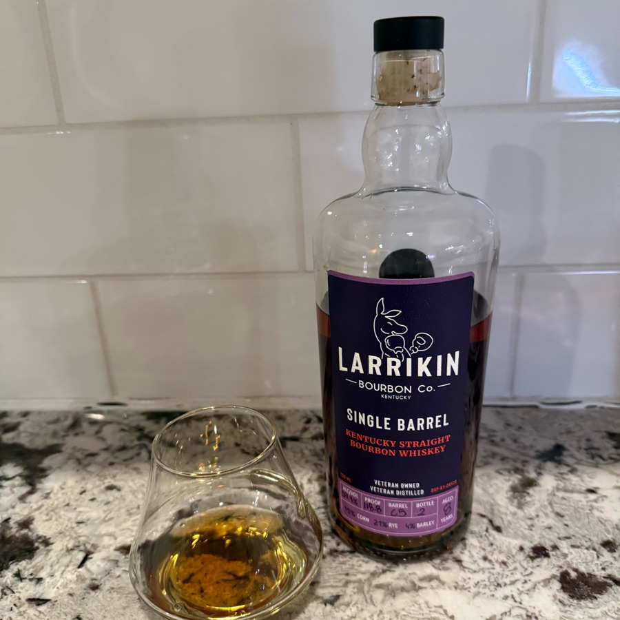 Larrikin Single Barrel Kentucky Straight Bourbon Whiskey