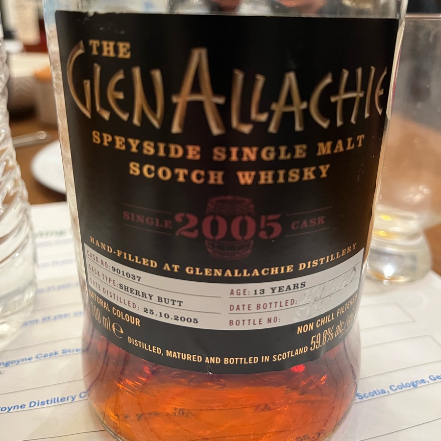 Glenallachie Sigle Cask 2005 13 Year (hand filled)