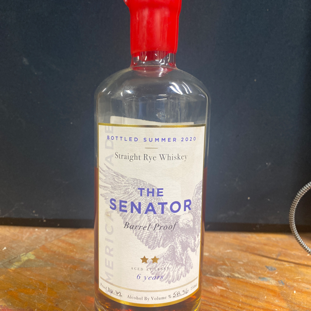 The Senator Barrel Proof Rye 2020