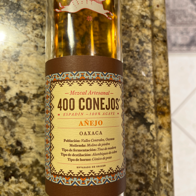 400 Conejos Espadín Añejo Mezcal