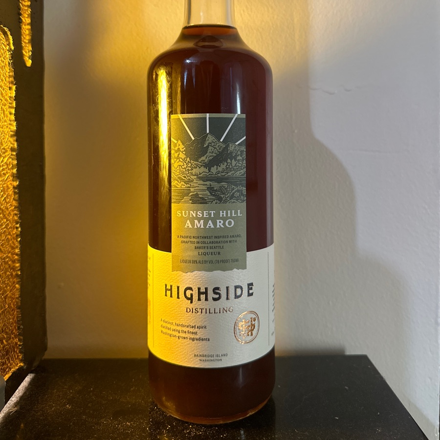 Highside Distilling Sunset Hill Amaro