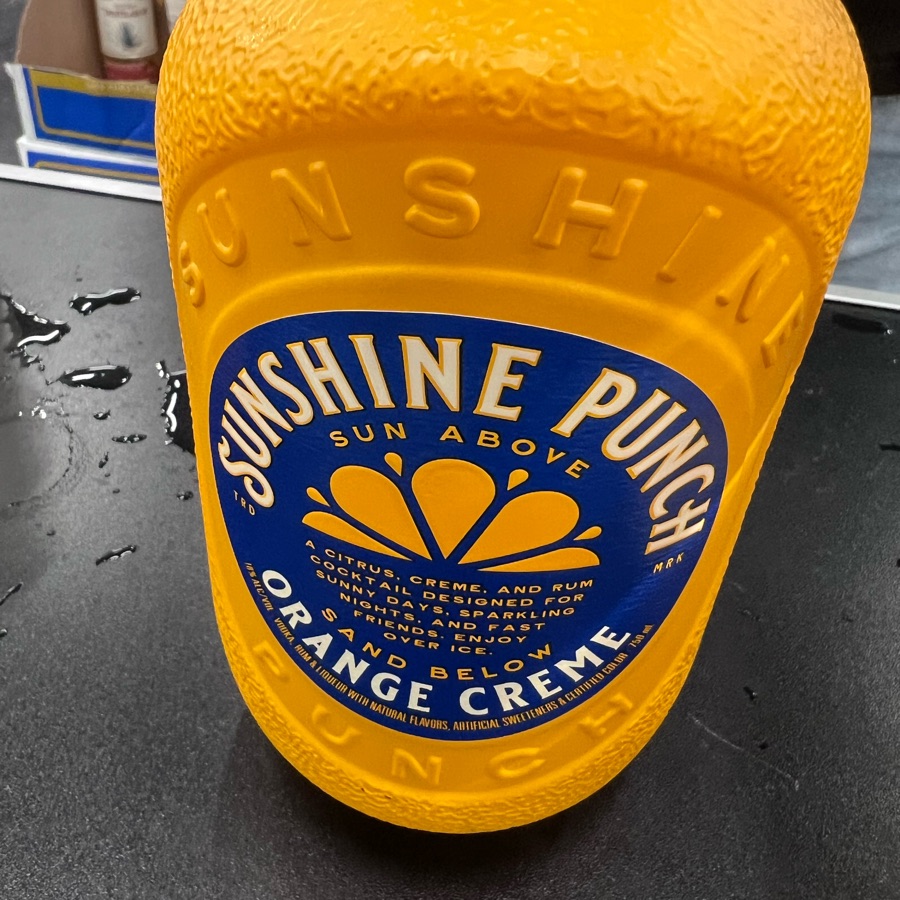 Sunshine Punch Orange Cream