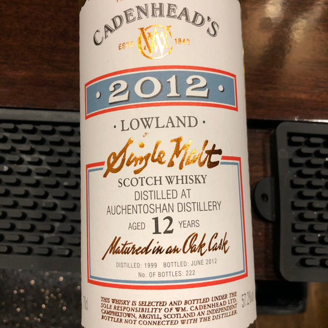 Cadenhead's Lowland Scotch Whisky