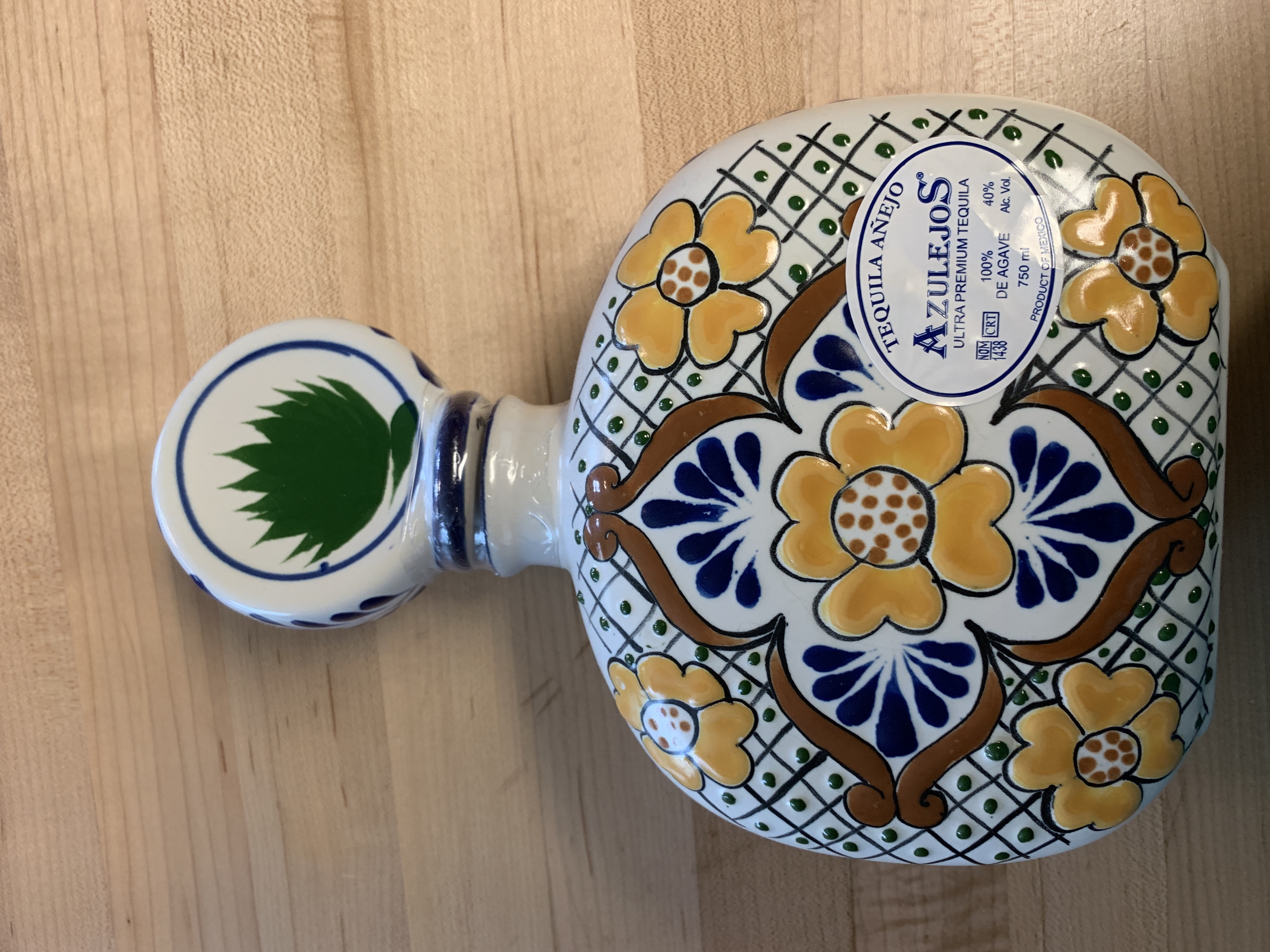 Tequila Añejo Azulejos