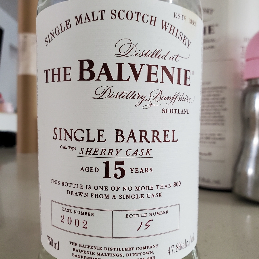 The Balvenie Single Barrel