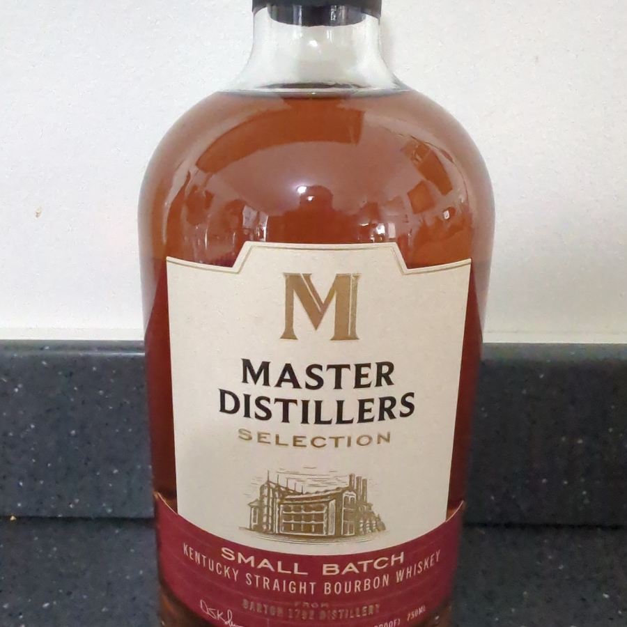 Master Distillers Selection Small Batch Kentucky Straight Bourbon Whiskey from Barton 1792 Distillery