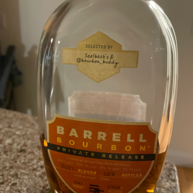 Barrell Bourbon - Private Release B55i - Sweet Tooth Seelbach