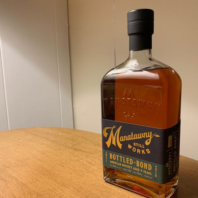 Manatawny Still Works Bottled in Bond American Whiskey