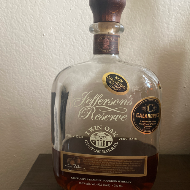 Jefferson's Reserve Twin Oak Calandro's