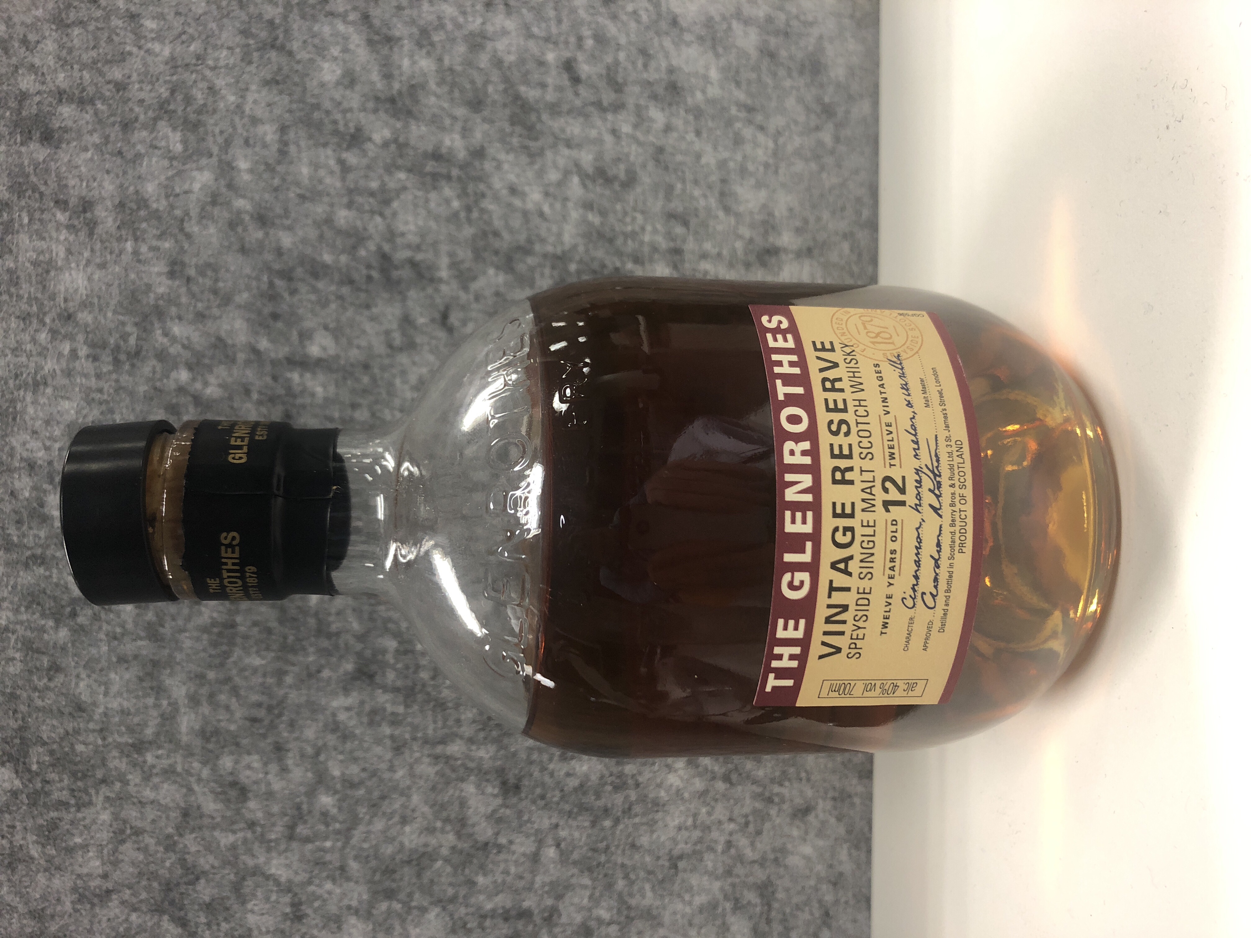 Glenrothes Vintage Reserve 12 Years