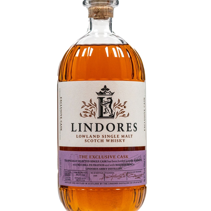 Lindores The Exclusive Cask STR Wine Barrique 2018/2022