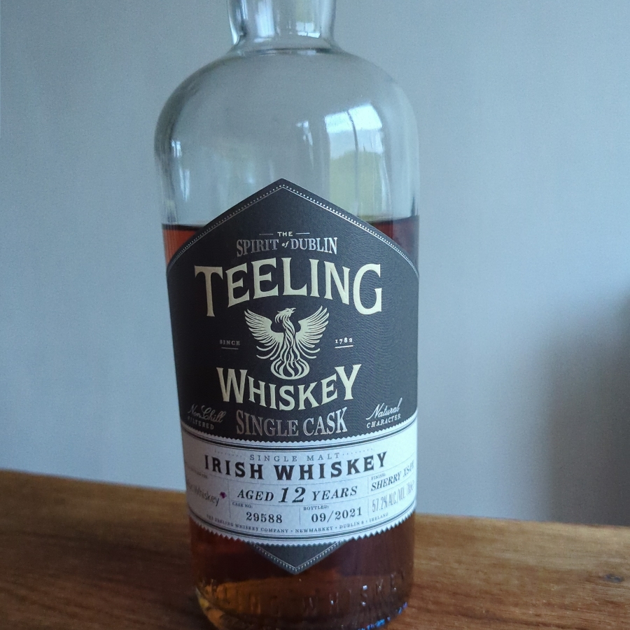 Teeling 12 Year Old Single Malt Single Cask #29588 Ximenez Spinola Cask