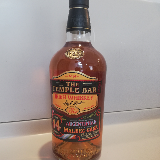 The Temple Bar 14 Malbec Cask
