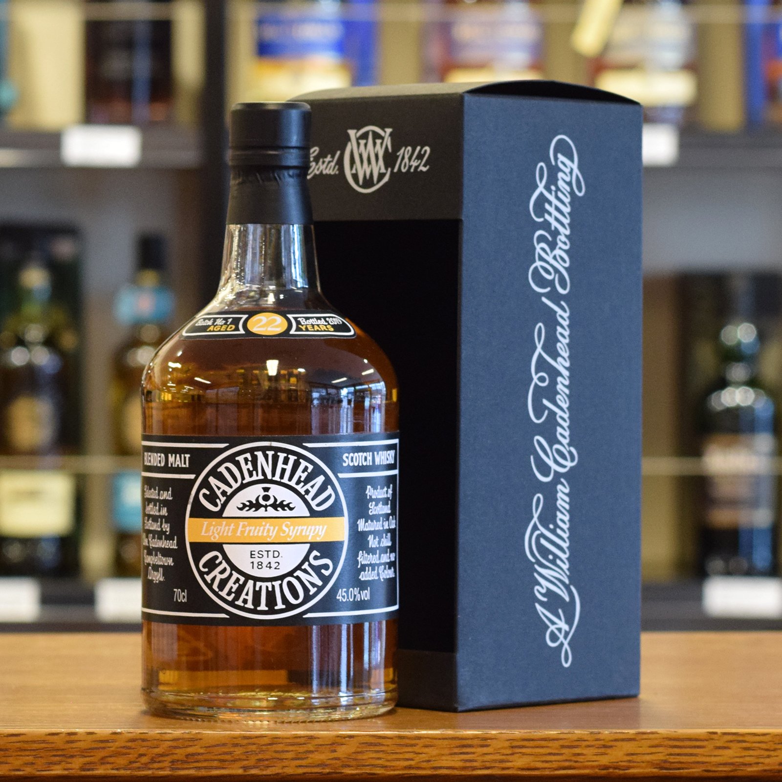 Cadenhead Creations 22 Year Light Fruity Syrupy