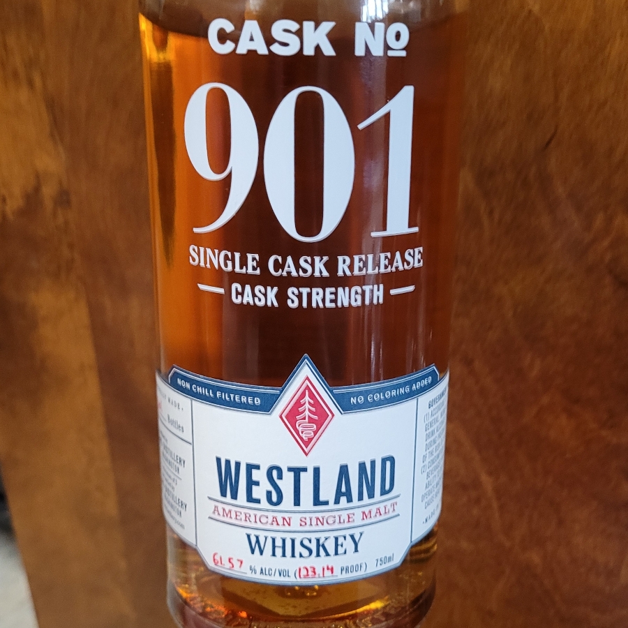 westland american single malt single cask no. 901