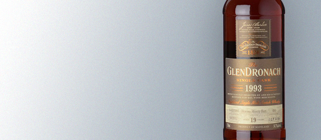 GlenDronach 1993 19 Year Oloroso Sherry Butt