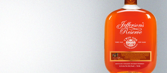 Jefferson's Reserve Twin Oak Custom Barrel Bourbon