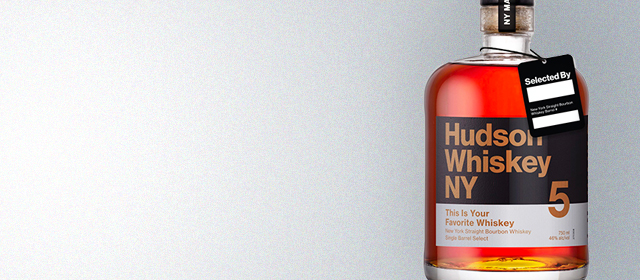 Hudson Whiskey This is Your Favorite Whiskey (Single Barrel Select)