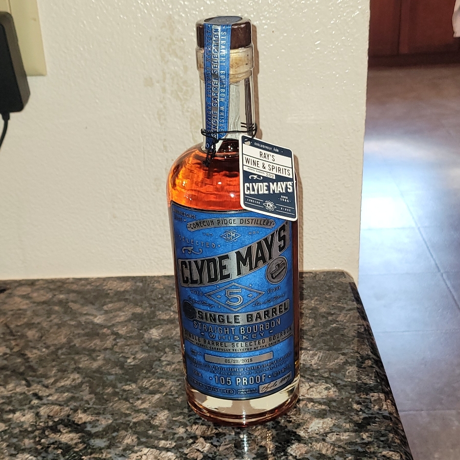 Clyde May's Single Barrel Select (Ray's Wine & Spirit)