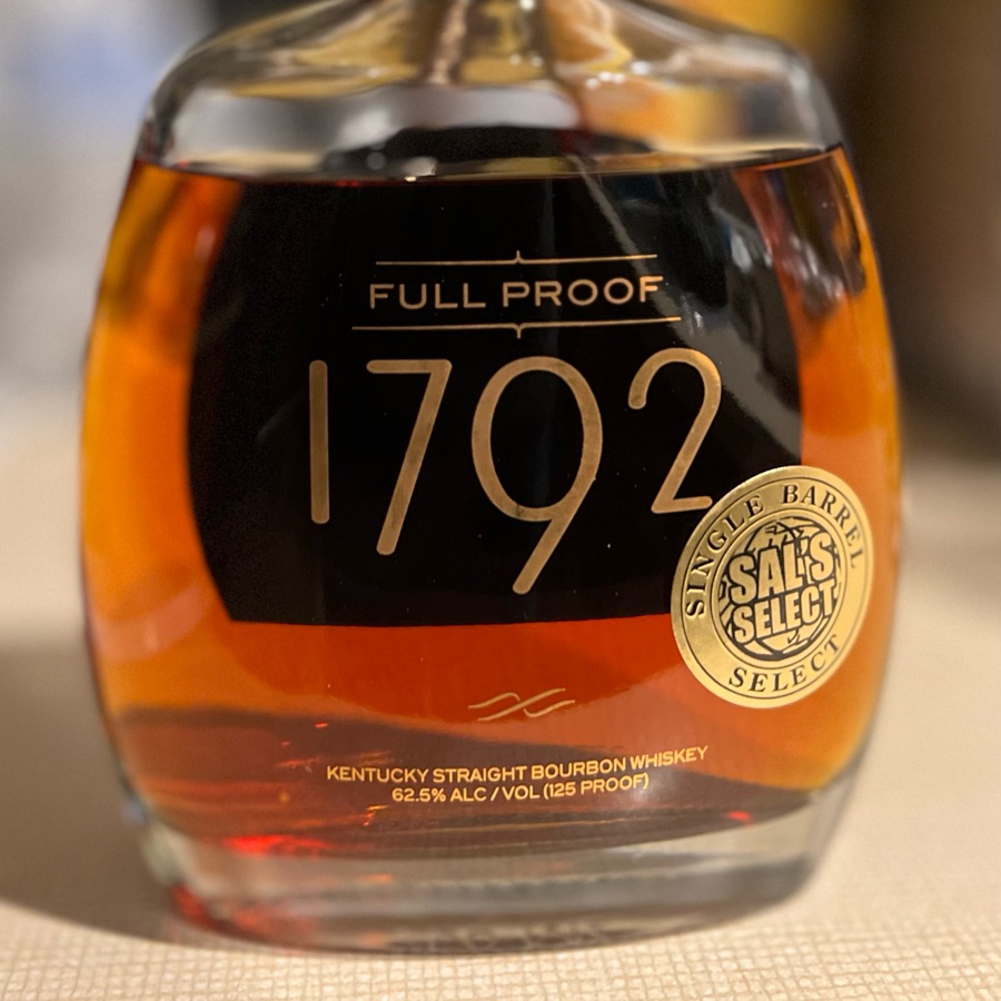 1792 Full Proof Single Barrel Select (Sal's Beverage World)