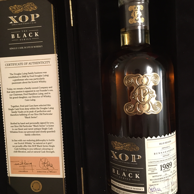Bunnahabhain XOP Black Series 1989