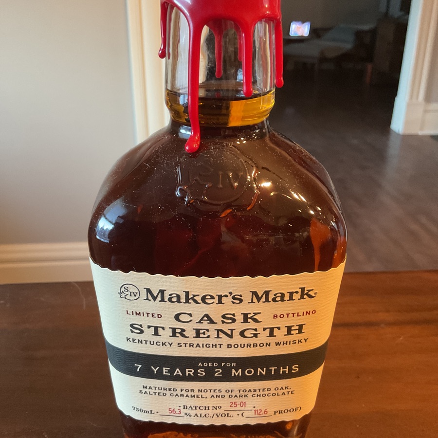 Maker's Mark Cask Strength Batch No 25-01