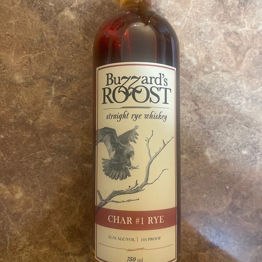 Buzzard's Roost Char #1 Straight Rye