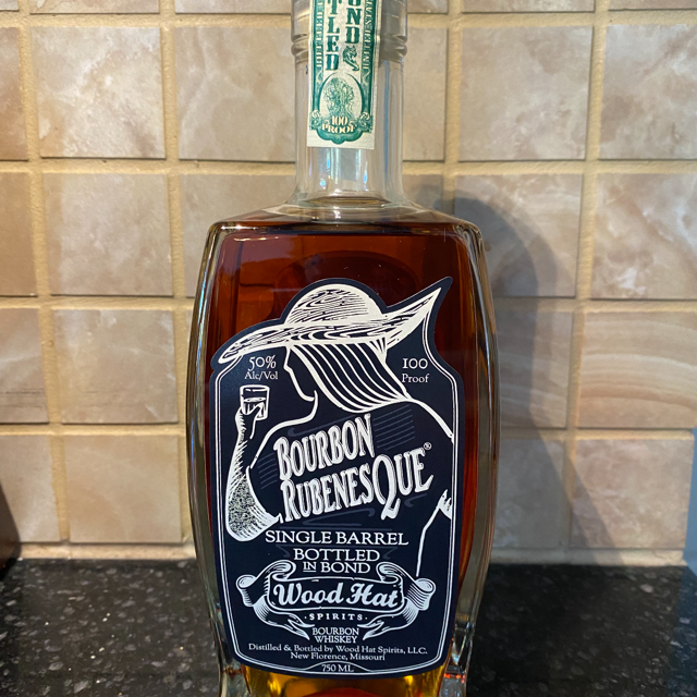 Wood Hat Bourbon Rubenesque Single Barrel Bottled In Bond