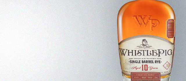 WhistlePig 10 Year Single Barrel Rye
