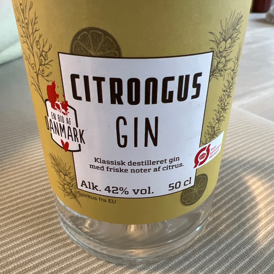 Citrongus Gin