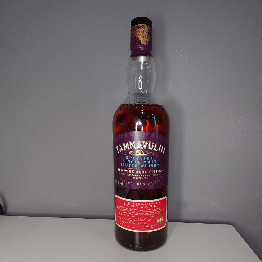 Tamnavulin Red Wine Cask (American Cabernet Savignon Edition) No. 4