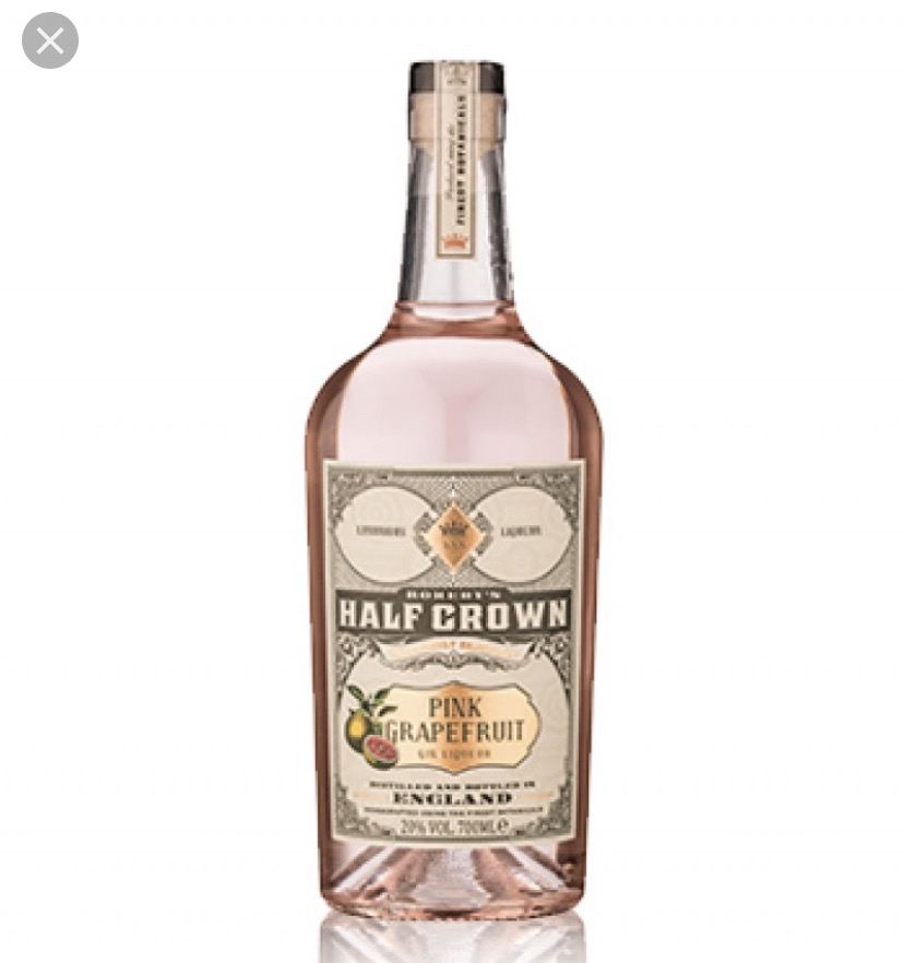 Half Crown Pink Grapefruit Gin Liqueur