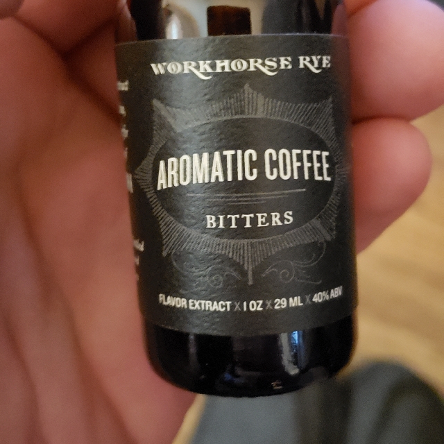 Work Horse Rye Aromatic Coffee bitters