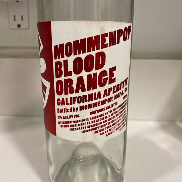 Mommenpop Blood Orange aperitif