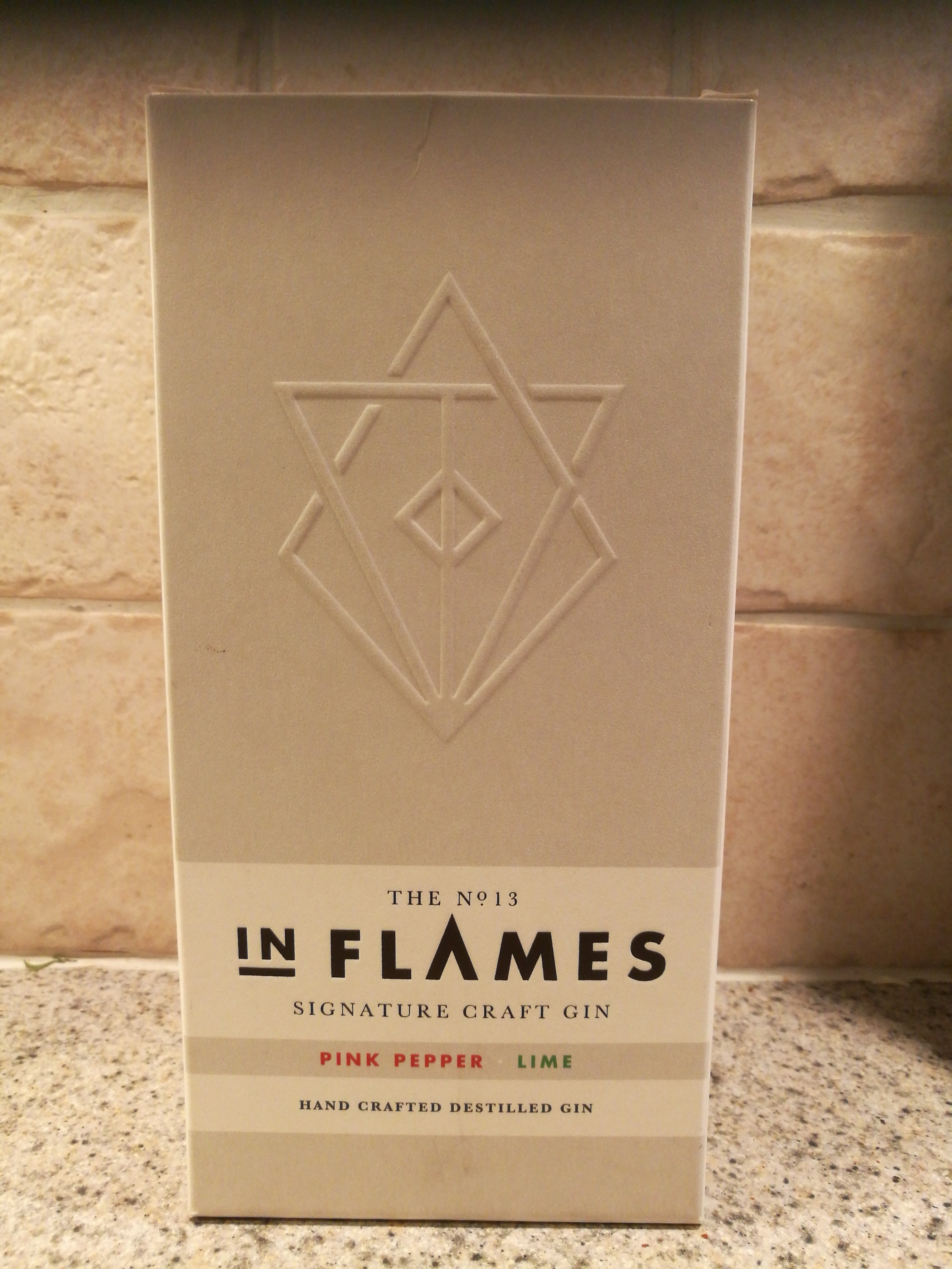 The No 13 In Flames Gin Pink Pepper Lime