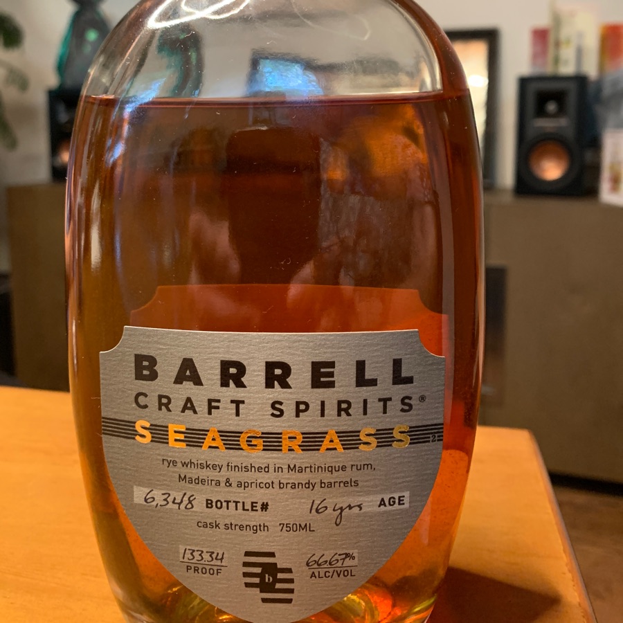 Barrell Craft Spirits Seagrass Grey Label (2023 release)