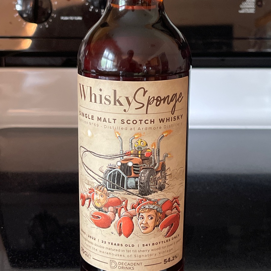 Whisky Sponge Edition No. 69 Ardmore 22 Years Decadent Drinks