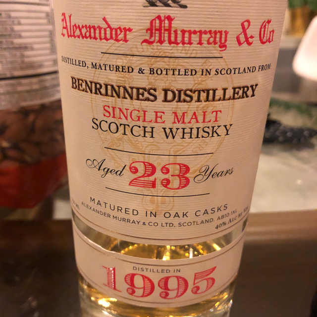 Benrinnes 1995 23 Year (Alexander Murray & Co.)