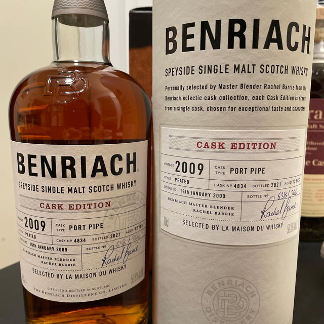 Benriach 2009 12 years old cask edition (La Maison Du Whisky)
