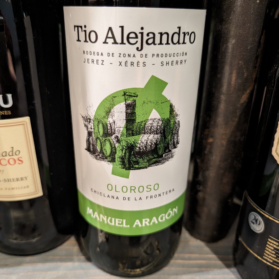 Manuel Aragón Tio Alejandro Oloroso