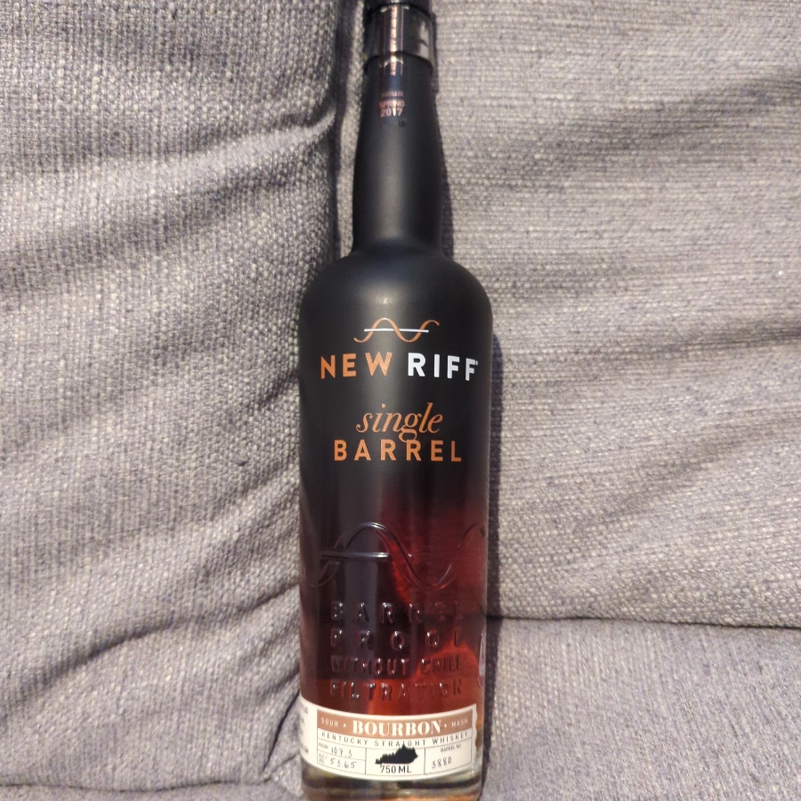 New Riff Single Barrel 3880 107.3 proof