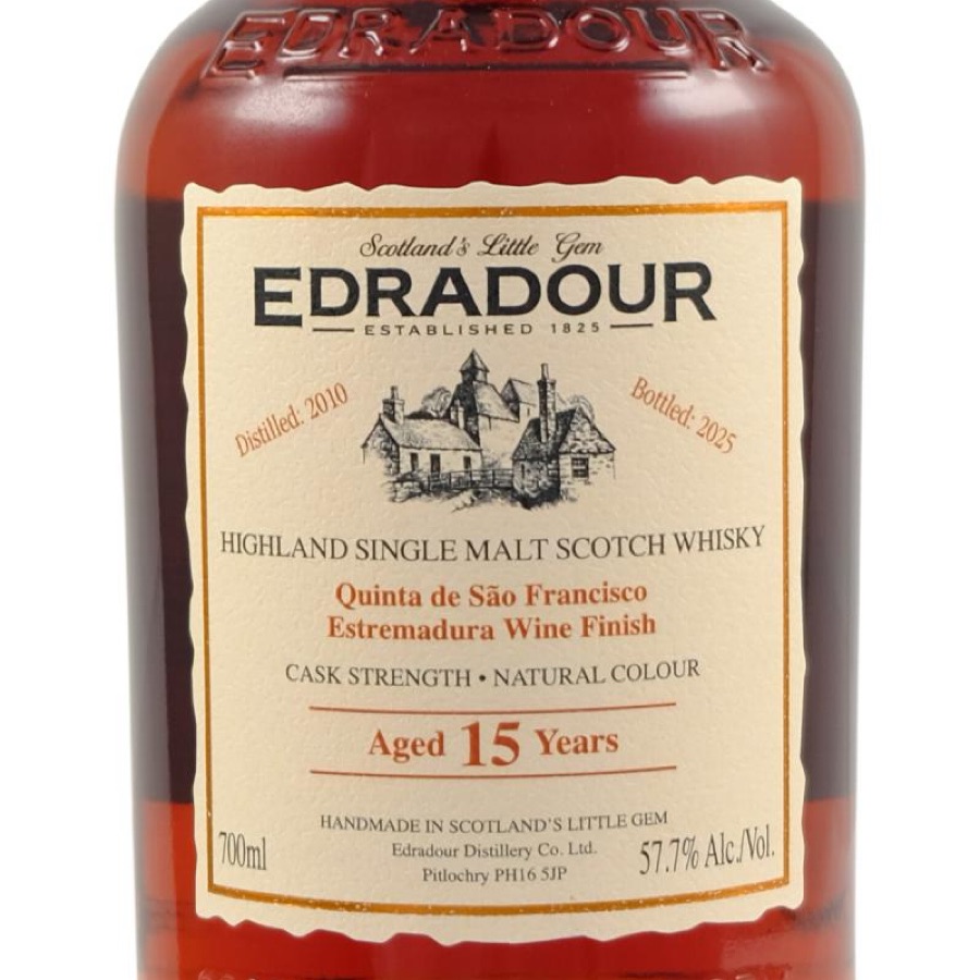 Edradour - Quinta de São Francisco Estremadura Wine Finish - 15 years old