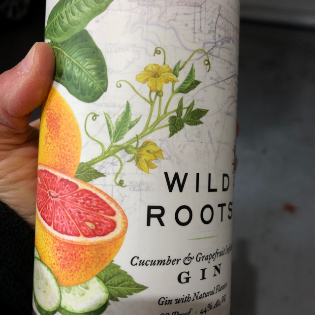 Wild roots cucumber & grapefruit gin
