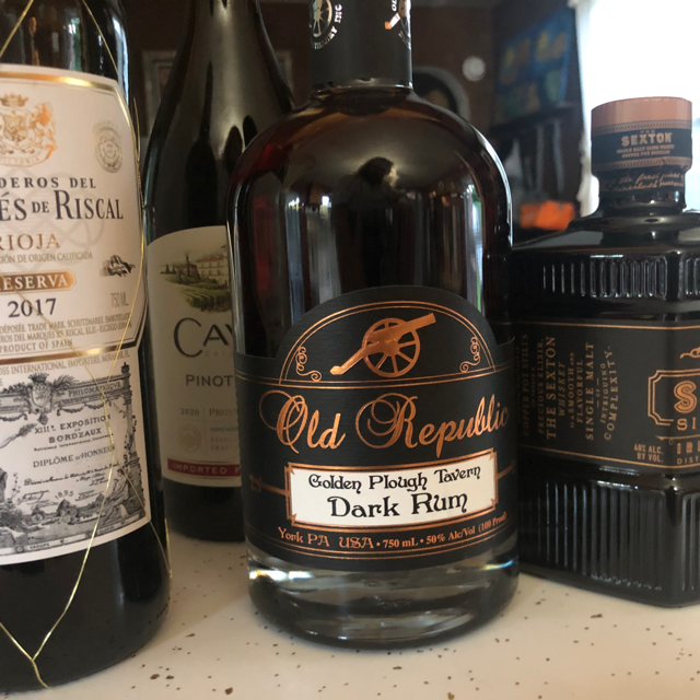 Old Republic Golden Plough Tavern Dark Rum