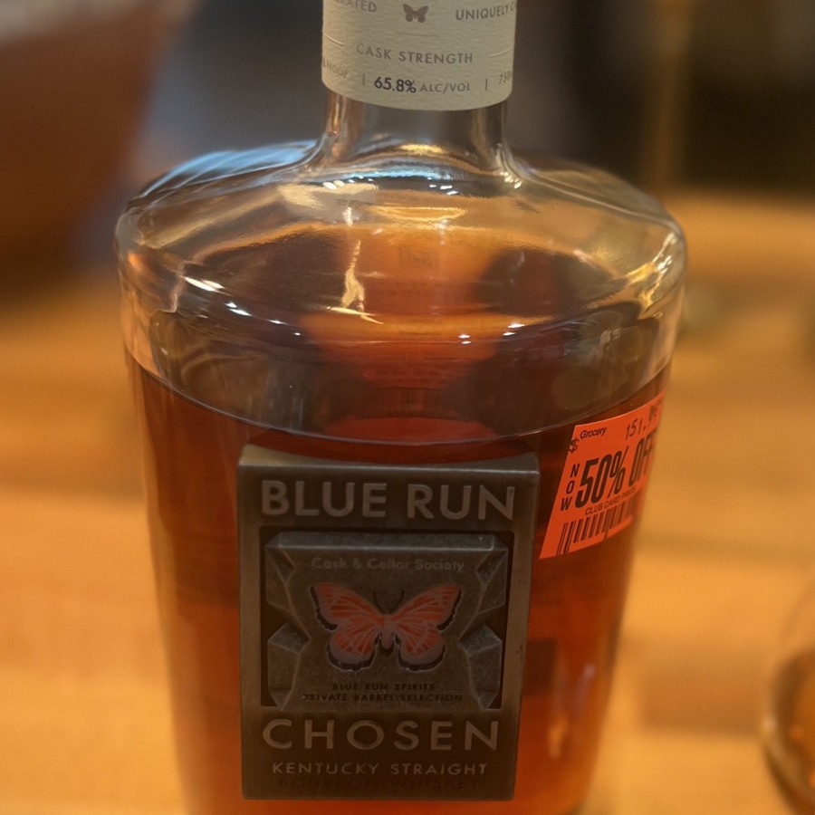 Blue Run Chosen Cask & Cellar Society Private Barrel Selection