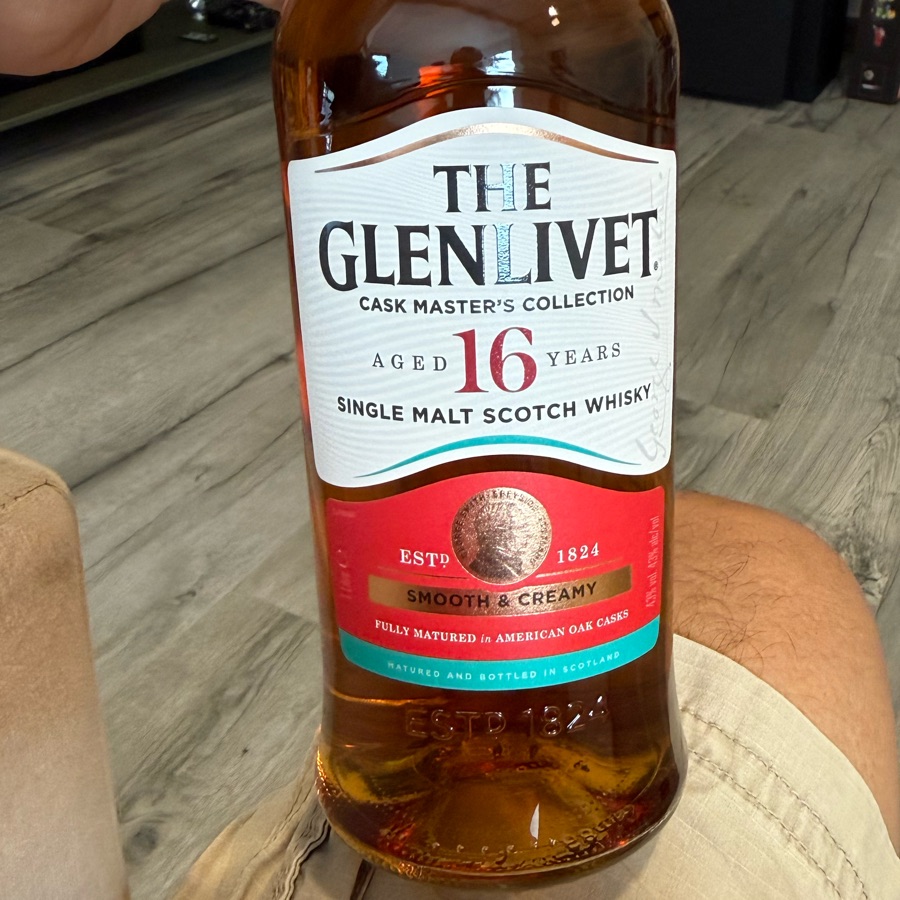 the glenlivet 16 yo  cask master collection