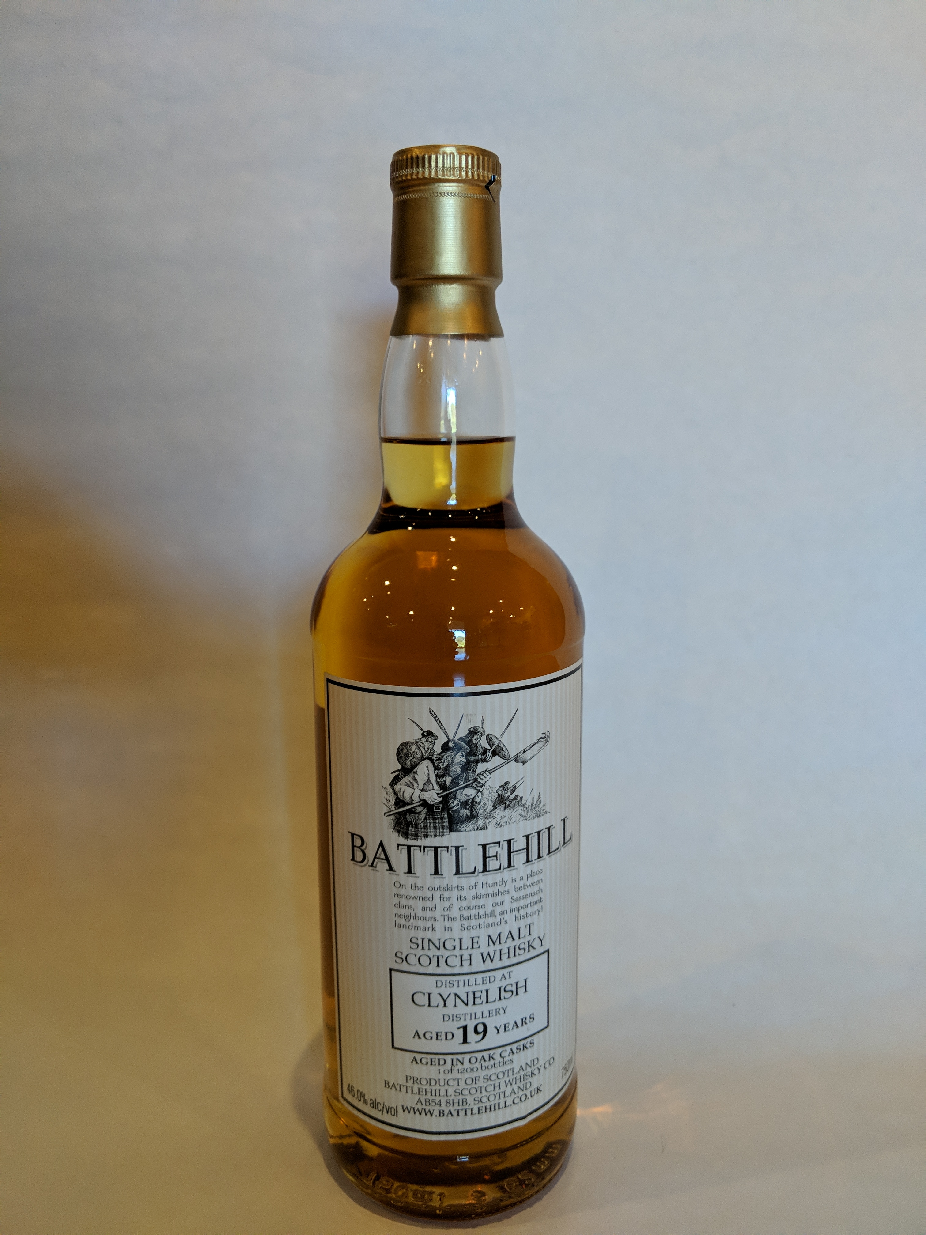 Battlehill Clynelish 19